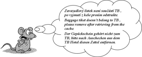 Baggage tickets